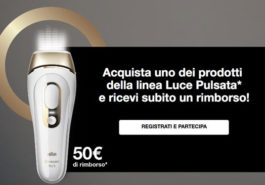 Rimborso Braun luce pulsata