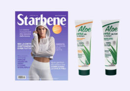 Rivista Starbene con Specchiasol gel Aloe