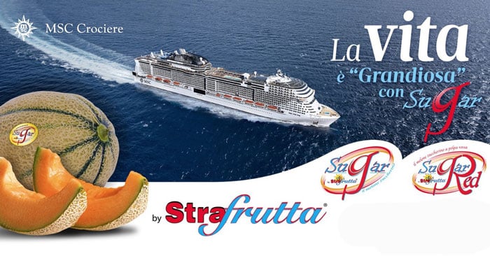 Vinci 2 Crociere MSC con i meloni Strafrutta!