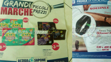 Volantino Acqua&Sapone dal 16 aprile al 5 maggio