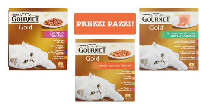 Purina Gourmet Umido scontato