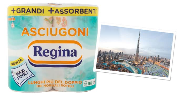 Asciugoni Regina: vinci Dubai e buoni acquisto