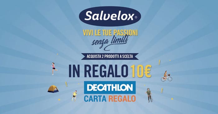 Cerotti Salvelox: "Vivi le tue passioni senza limiti"