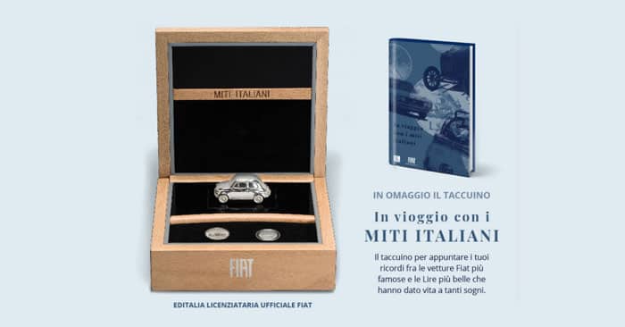 Collezione Miti Italiani: in omaggio il taccuino!