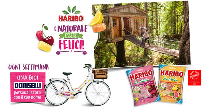 Concorso Haribo "È naturale essere felici"