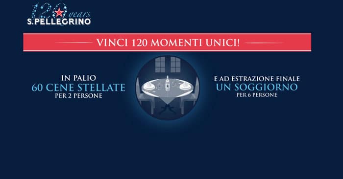 Concorso Sanpellegrino: Vinci 120 momenti unici!