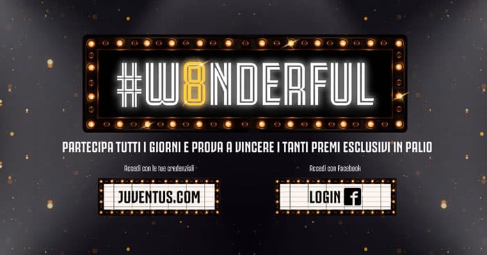 Concorso W8nderful Juventus