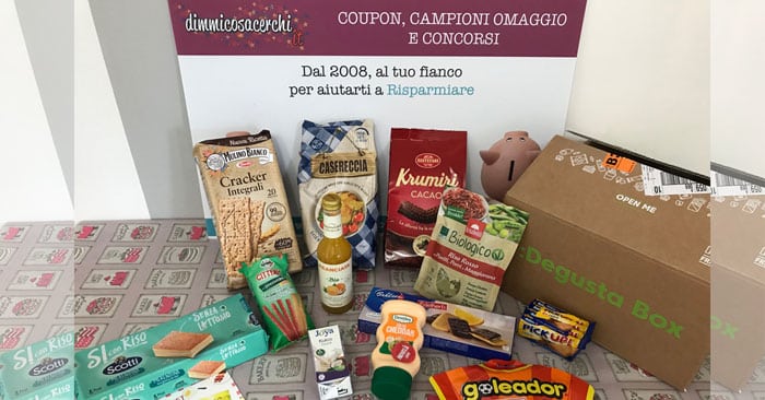 Degustabox maggio 2019: ecco cosa contiene!