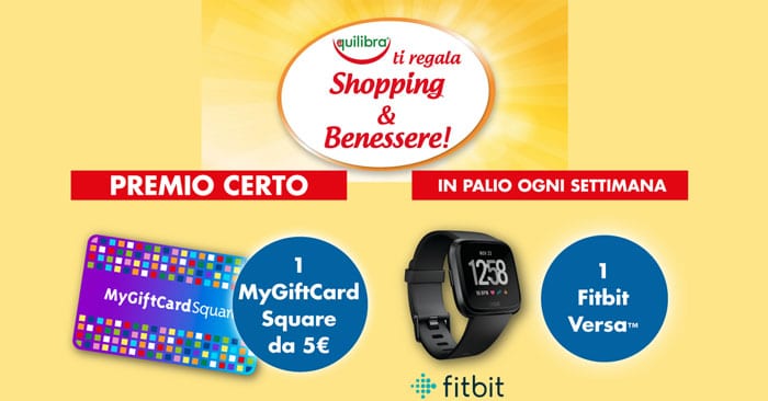 Equilibra ti regala shopping e benessere