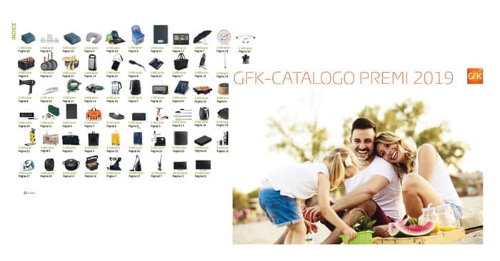 GFK catalogo premi 2019