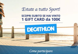Il fiore che ti premia: vinci gift card Decathlon