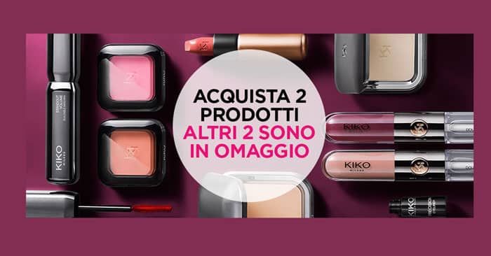 Kiko: saldi di mezza stagione