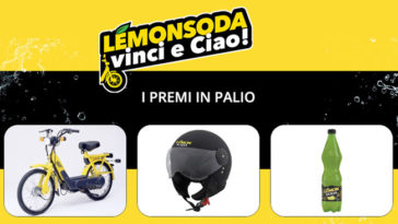 Lemonsoda: vinci e Ciao!