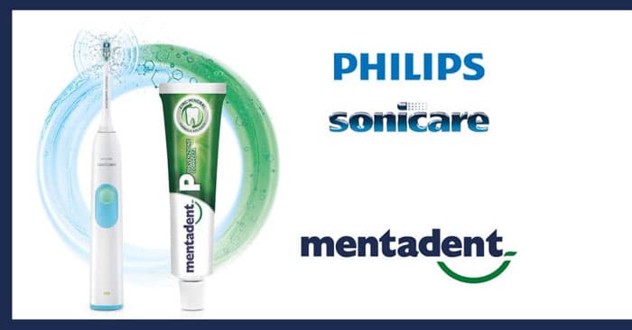Mentadent: vinci spazzolino elettrico Philips Sonicare Daily Clean