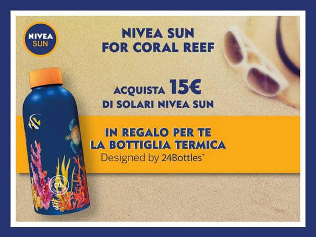 Nivea ti regala la bottiglia termica