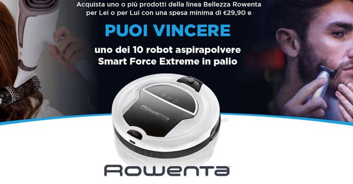 Rowenta: vinci aspirapolvere Smart Force Extreme