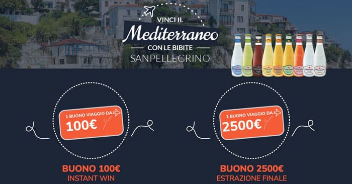 Vinci il Mediterraneo con le bibite SanPellegrino