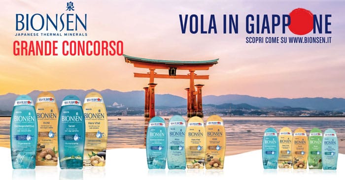 “Vola in Giappone" con Bionsen