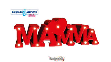 Festa della mamma Acqua&Sapone: lampada "mamma" a led in regalo