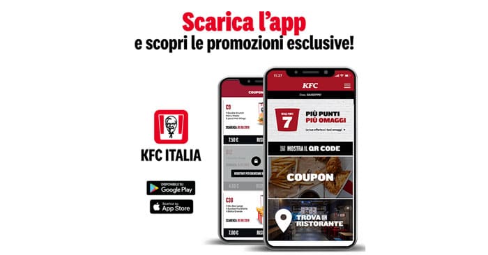 App KFC Italia