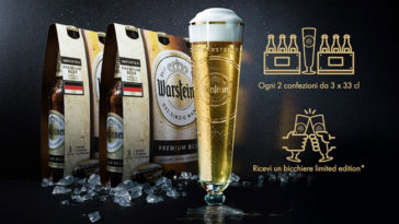 Bicchiere Warsteiner omaggio