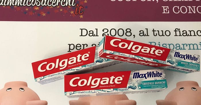 Con Colgate e Coop puoi vincere la spesa