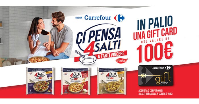 Concorso Findus "Ci pensa 4 salti a farti vincere"
