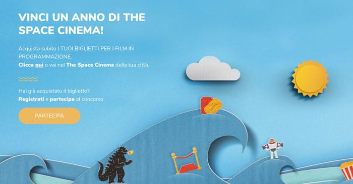 Concorso “The Space Cinema ti premia - Summer 2019"