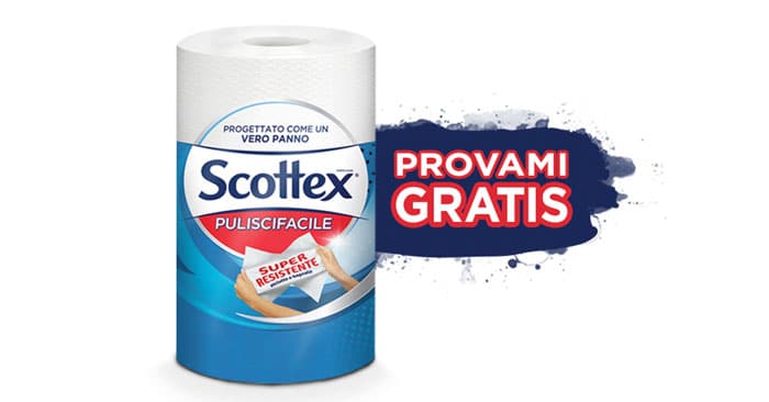 Scottex Puliscifacile provami gratis