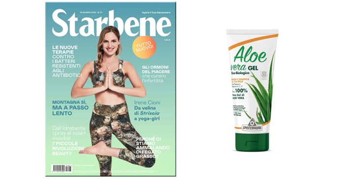 Starbene con Gel Aloe Vera alla Papaya di Specchiasol