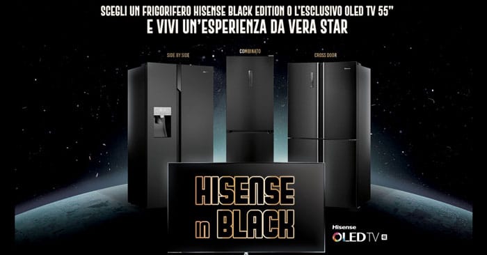 Vinci con Hisense in Black