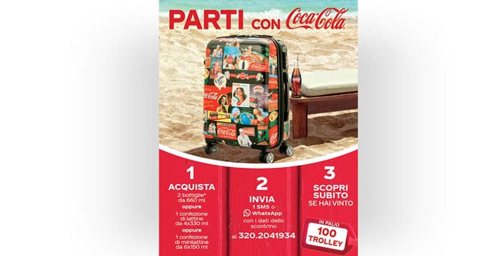 Vinci trolley Coca-Cola