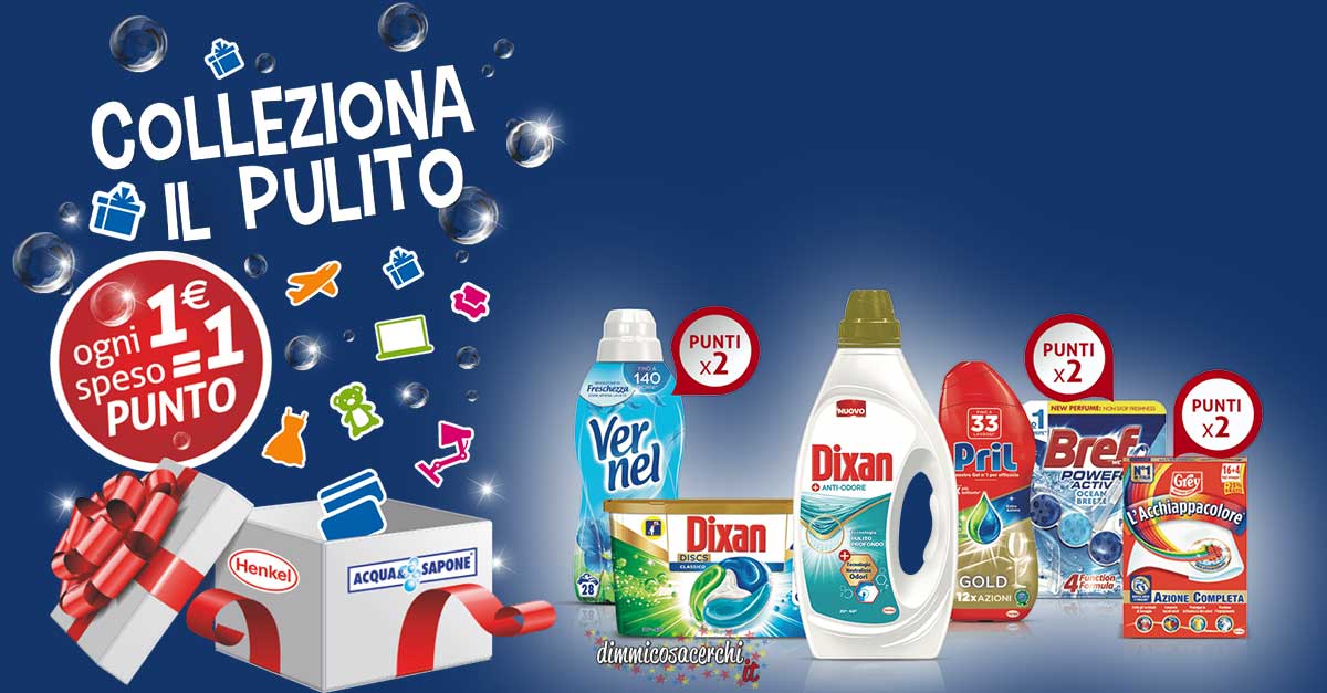 Henkel "Colleziona il pulito 2020" Henkel "Colleziona il pulito 2020"