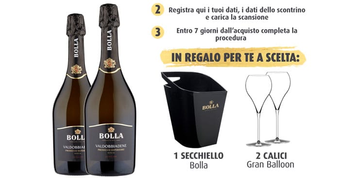 La vita è bolla: in regalo secchiello e calici