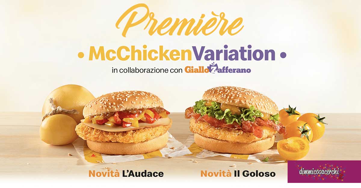 McChicken Variation Première omaggio