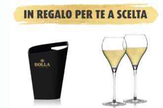 operazione premio Bolla La vita è Bolla secchiello portaghiaccio calici omaggio spumante