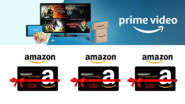 Amazon Prime Video ti regala 10€