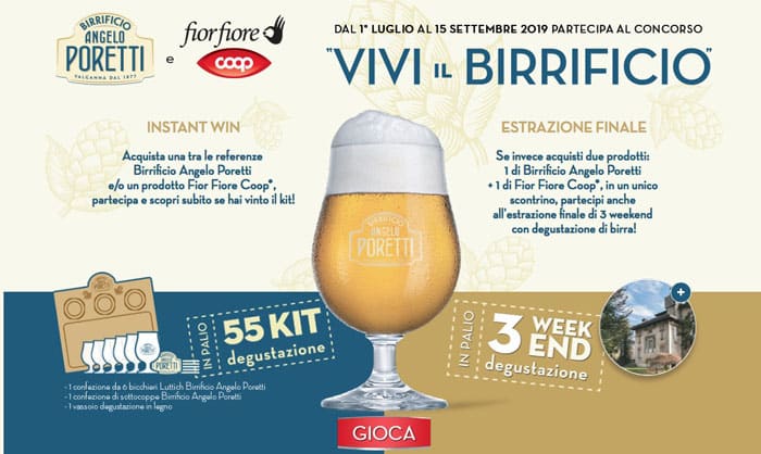 Birra Poretti: "Vivi il birrificio"