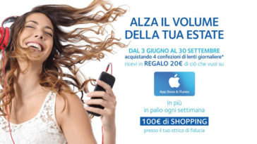 Coopervision regala i-Tunes card da €20