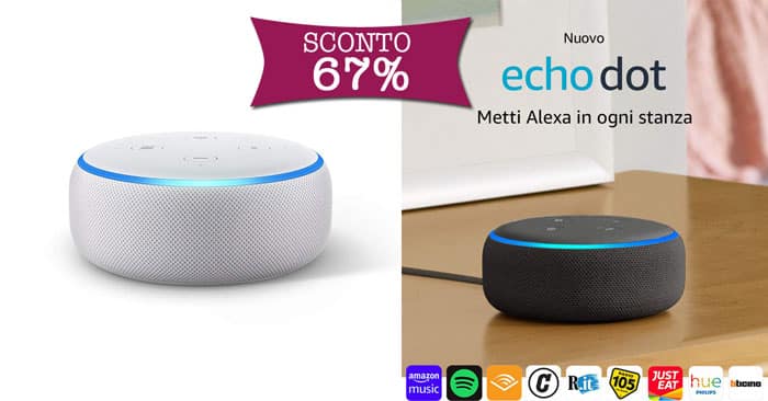 Echo dot scontato