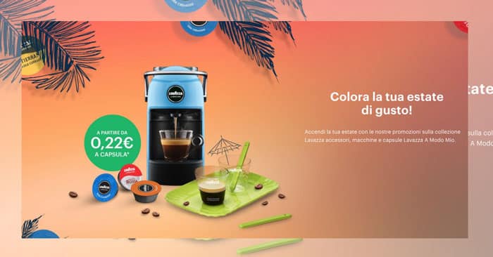 Lavazza colora la tua estate (caps da 0,22 cent)