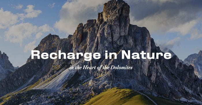 Recharge in Nature 2019