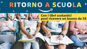 "Ritorno a scuola" di Amazon!