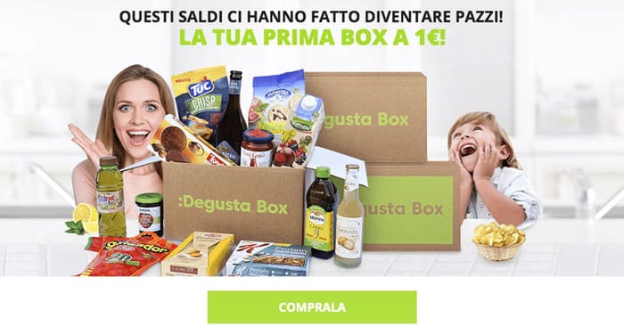 Saldi estivi Degustabox