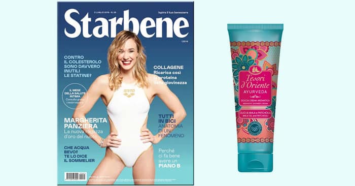 Starbene con Doccia Crema Ayurveda di Tesori d'Oriente