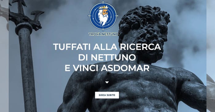 Trova Nettuno e vinci Asdomar