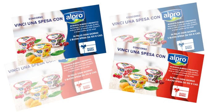 Vinci un buono spesa con Alpro