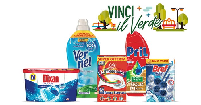 Concorso Henkel "Vinci il verde"