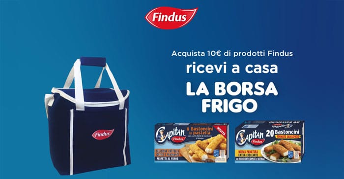 Findus borsa frigo omaggio