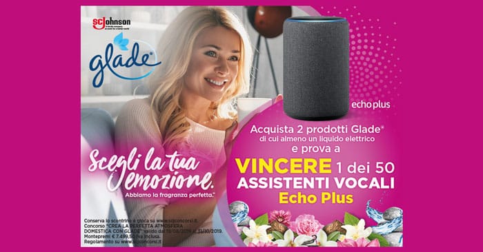 Glade: vinci Amazon Alexa Echo Plus